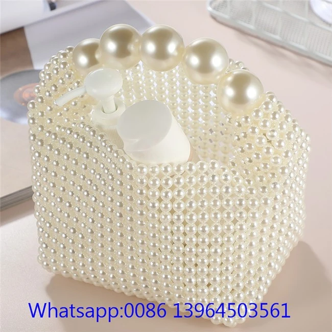 Kézzel készített Pearl Clutch táska