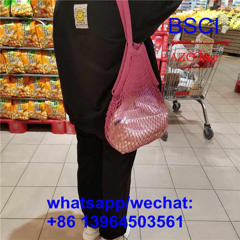 Net Mesh Turtle Bag String Bevásárlótáska