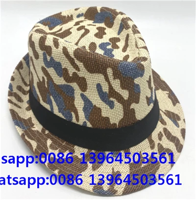 Spot Deco Fedora rövid karimájú sapka